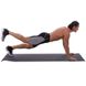 Коврик для фитнеса и йоги (180 x 60 x 0,3 см) FI-3510, Черный