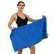 Полотенце спортивное из микрофибры MadWave COTTON SOFT TERRY M0762011 цвет синий