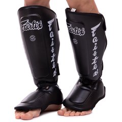 Защита голени и стопы Муай Тай, ММА, Кикбоксинг PU FAIRTEX SP7 размер L