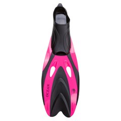 Ласты детские для плавания Dolvor (галоша) розовые F65JR, M (31-33)