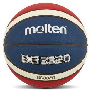 Мяч баскетбольный MOLTEN B7G3320 размер 7 оранжевый-синий