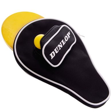 Чехол для ракетки настольного тенниса с отделением для трех мячей DUNLOP D TT AC DELUXE MT-679216 черный