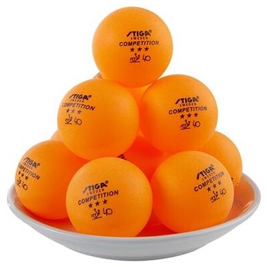 Шарики теннисные Stiga *** оранжевые STY144