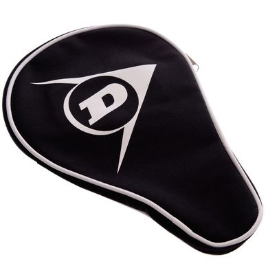 Чехол для ракетки настольного тенниса с отделением для трех мячей DUNLOP D TT AC DELUXE MT-679216 черный