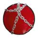 Боксерский мешок с кольцом и цепью h-60см KEPAI BB-2006, Красный