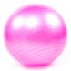 Мяч для фитнеса фитбол глянцевый 85 см розовый 5415-8A/P