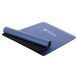 Коврик для йоги и фитнеса PU двухслойный BLOOM YOGA MAT LB7030 цвет синий