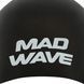 Шапочка для плавання силіконова стартова MadWave SOFT FINA Approved M053301 розмір L колір срібний