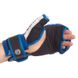 Гибридные перчатки для ММА PU FAIRTEX синие 0273, 10 унций