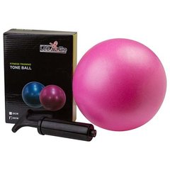 Мяч для пилатеса и йоги Let'sGo PVC d=20 97449-20, Розовый