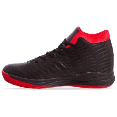 Кроссовки спортивные для баскетбола Jordan черно-красные F819-2, 43