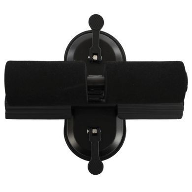 Тренажер для пресса напольный на присоске с эспандером Zelart FI-8662 черный
