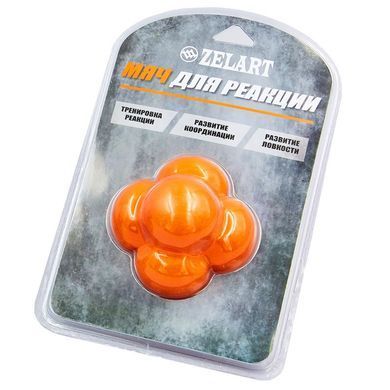 М'яч для тренування реакції REACTION BALL Zelart FI-8235 колір червоний