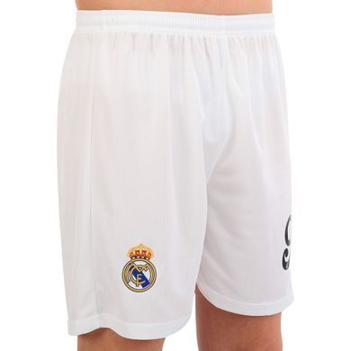 Форма футбольная детская с символикой футбольного клуба REAL MADRID MBAPPE 9 домашняя 2025 Zelart CO-4633 размер 22, рост 125-130 цвет белый