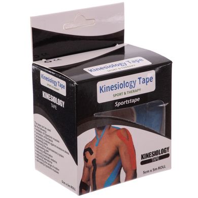 Кинезио тейп для лица и тела Kinesio tape Zelart BC-0474-3_8 размер 3,8смх5м цвета в ассортименте