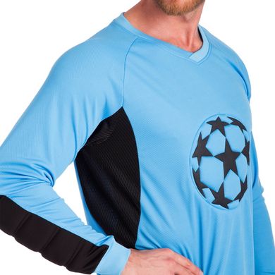 Форма футбольного вратаря SP-Sport GOAL голубая CO-5906, рост 165-170