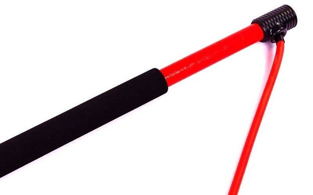 Палка гимнастическая для фитнеса Body Shaper Stick F-931, Красный