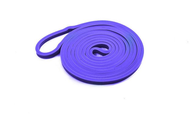 Резинка для подтягиваний (лента силовая) 15-45 кг фиолетовая FI-941-6
