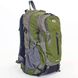 Рюкзак для туризма с каркасной спинкой 45 л COLOR LIFE 817, Оливковый