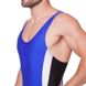Борцовское трико для тяжелой атлетики и пауэрлифтинга синее RG-4262, 46