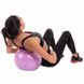 М'яч для пілатесу та йоги PVC d=30 см бузковий FI-5220-30, Фіолетовий