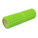 Ролик валик для йоги и фитнеса Grid Rumble Roller l-45см d-14см FI-6674, Салатовый