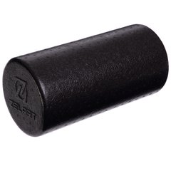 Роллер для йоги ролик для фитнеса гладкий EPP 30 см FI-3586-30, Черный
