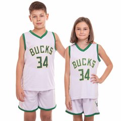 Форма баскетбольная детская NBA клуб Milwaukee Bucks 34 3582 размер XL