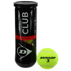 Мячи для большого тенниса DUNLOP CLUB AC DL601334 3шт салатовый