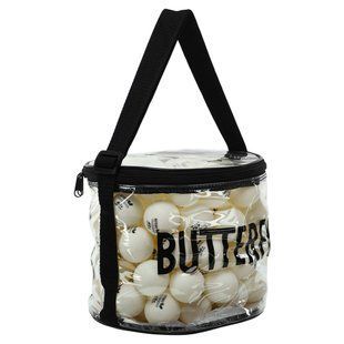 Набір м'ячів для настільного тенісу BUTTERFLY BALLBAG 40 16-005B колір білий