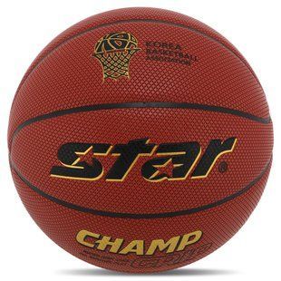 М'яч баскетбольний STAR CHAMP GRIP BB4277C колір коричневий
