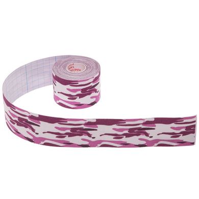 Кинезио тейп для лица и тела Kinesio tape Zelart BC-0474-5 размер 5смх5м цвета в ассортименте