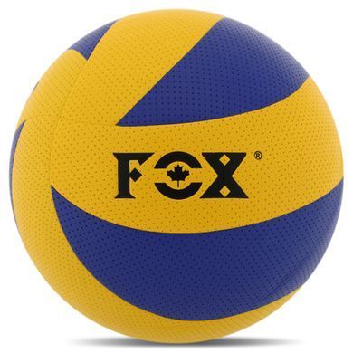 Мяч волейбольный FOX VB-0784 цвет зеленый-желтый