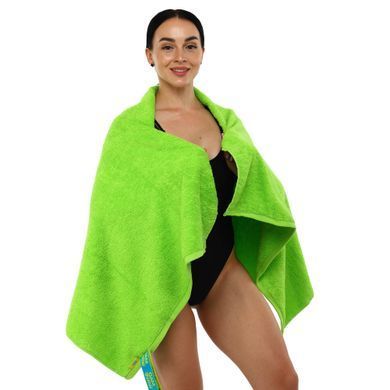 Полотенце спортивное из микрофибры MadWave COTTON SOFT TERRY M0762012 цвет синий