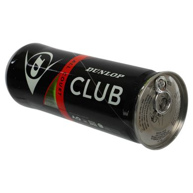 Мячи для большого тенниса DUNLOP CLUB AC DL601334 3шт салатовый