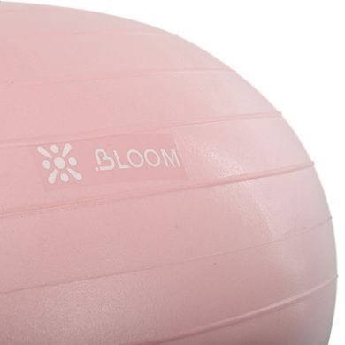 Фітбол м'яч для балансу Пончик сатин BLOOM LB7050 колір коричневий
