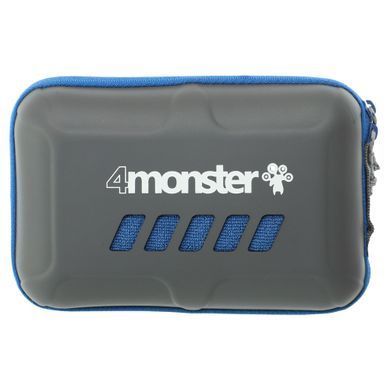 Рушник спортивний з мікрофібри в чохлі TERRY TOWEL 4Monster T-EFT-100 колір сірий