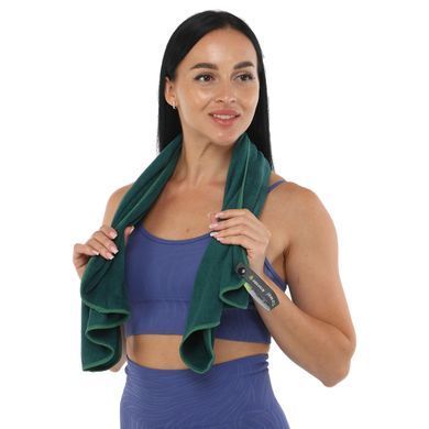 Рушник спортивний з мікрофібри в чохлі TERRY TOWEL 4Monster T-EFT-100 колір сірий