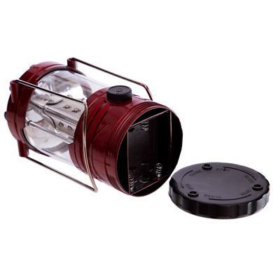 Фонарь кемпинговый Zelart TY-9789 красный-черный
