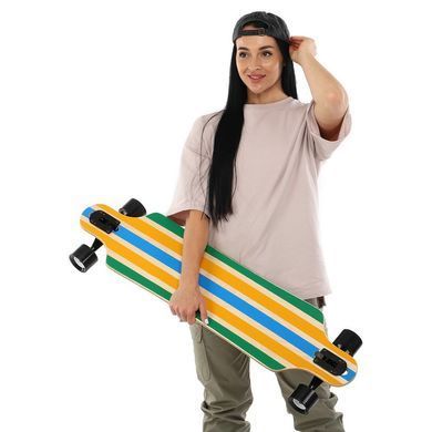Лонгборд Бордволкинг Boardwalking из канадского клена Zelart SK-914 цвета в ассортименте