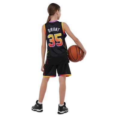 Форма баскетбольная детская NBA клуб Phoenix Suns 35 BA-9830 размер XL цвет черный-желтый