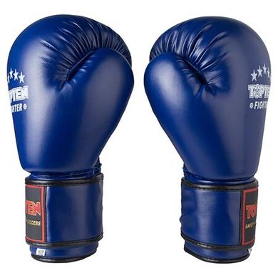 Боксерские перчатки TOP TEN DX синие 10 унций TT3148-10B