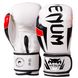 Перчатки боксерские FLEX на липучке белые VENUM ELITE BO-5338, 10 унций