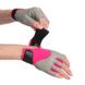 Перчатки для фитнеса женские MARATON 16-1728, Серо-розовый