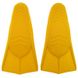 Ласты тренировочные с закрытой пяткой желтые PL-7035, S (33-35)