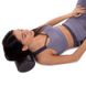 Роллер для йоги ролик для фітнесу гладкий EPP 30 см FI-3586-30, Черный