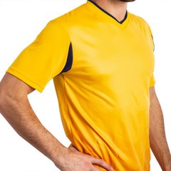 Форма футбольная SP-Sport Rhomb желто-синяя 11-F, рост 165-170