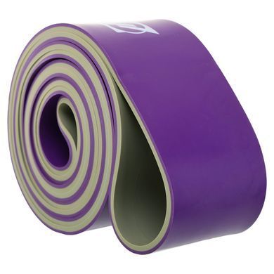 Гума петля для підтягувань та тренувань стрічка силова Zelart POWER LOOP FI-5439-6 колір фіолетовий