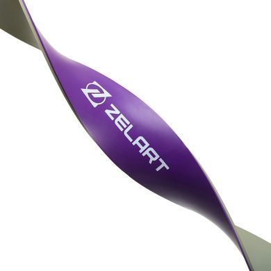Гума петля для підтягувань та тренувань стрічка силова Zelart POWER LOOP FI-5439-6 колір фіолетовий