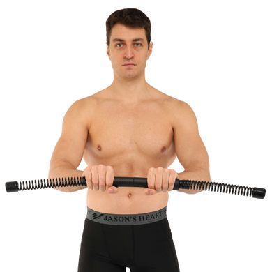 Канат бездротовий силовий тренажер 2в1 Cordless training battle rope Zelart FI-5870 чорний